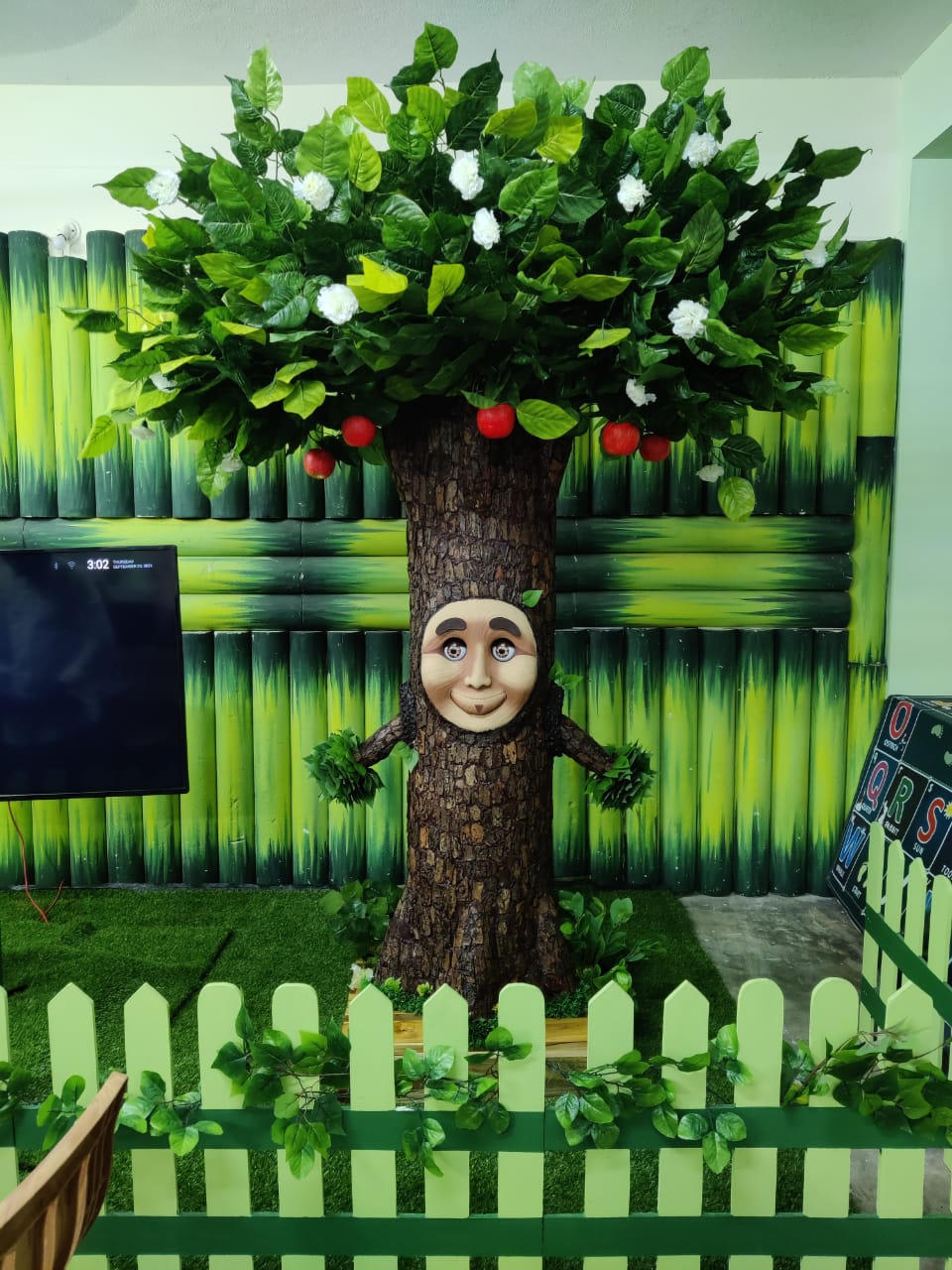 My Talking Tree AI robotic educational system